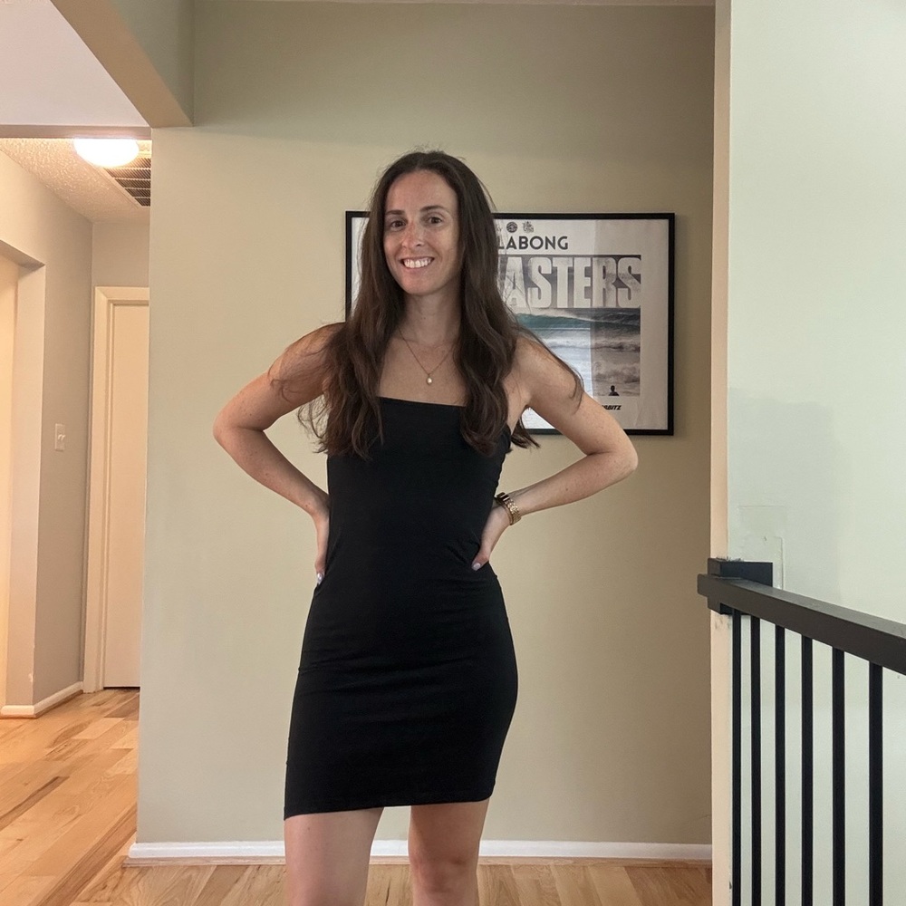 Billabong Black Strapless Dress